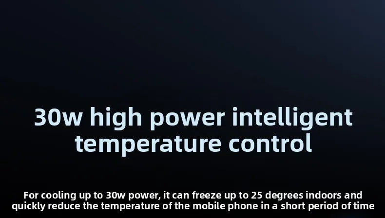 FS18 AI Adjustment Mobile Phone PUBG Game Cooler Semiconductor Magnetic/Back-clip 2 in 1 Ice Cooling Radiator for IPhone Android