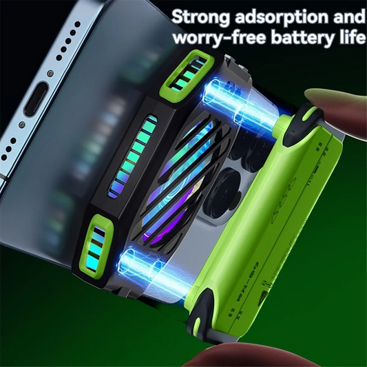 NEW X111 Phone Magnetic Semiconductor Coolng Fan Radiator with 7 Gears Adjustable Game Cooler for IOS Android Universal