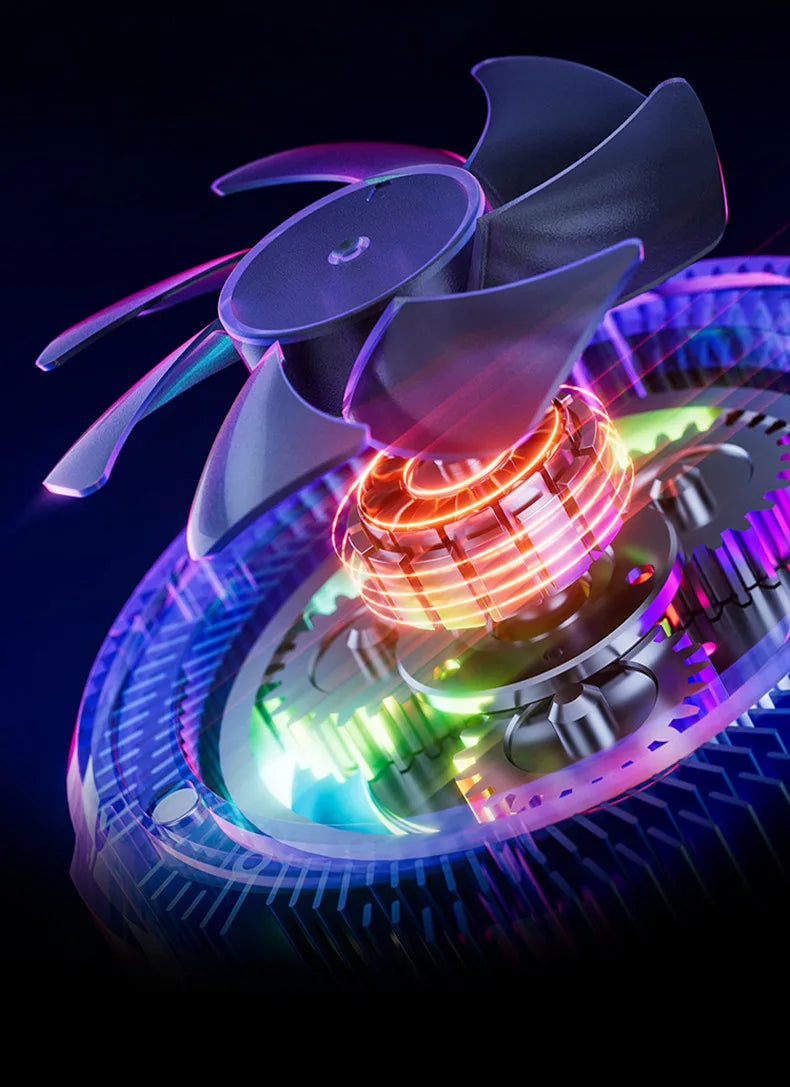 FS18 AI Adjustment Mobile Phone PUBG Game Cooler Semiconductor Magnetic/Back-clip 2 in 1 Ice Cooling Radiator for IPhone Android