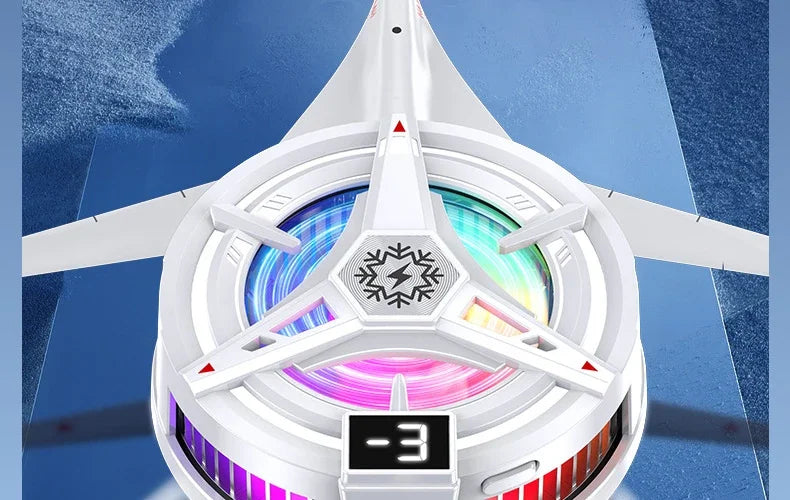 TL07 Magnetic Fan For Phone Ice Cooling Universal Rechargeable Mobile Phone Cooler Long Lasting Stronger Cooling Air Cooling Fan