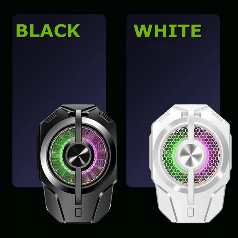 S21 Mobile Phone Magnetic Semiconductor Radiator Cooling Fan Cooler 5V/2A for IPhone IOS Android Gaming Accessories Game Cooler