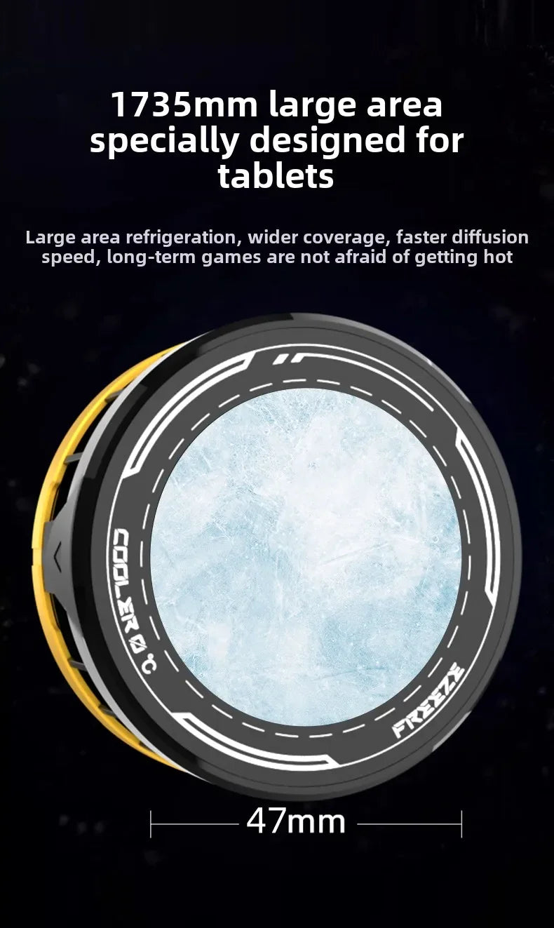 2025 NEW F36 Tablet Phone Universal Game Cooler Magnetic Semiconductor Refrigeration Ice Freeze Cooling Radiator for IPad IPhone