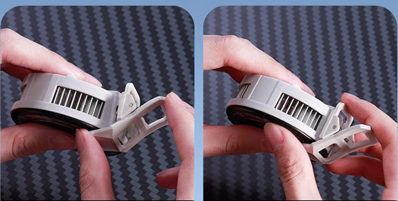 TL07 Magnetic Fan For Phone Ice Cooling Universal Rechargeable Mobile Phone Cooler Long Lasting Stronger Cooling Air Cooling Fan