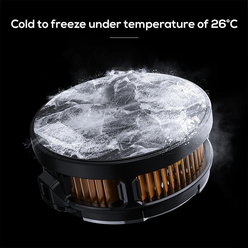 MEMO CX07 Magnetic/Back-clip 2 in 1 Mobile Phone Semiconductor Refrigerator Cooling Radiator for IPhone Android PUBG Game Cooler