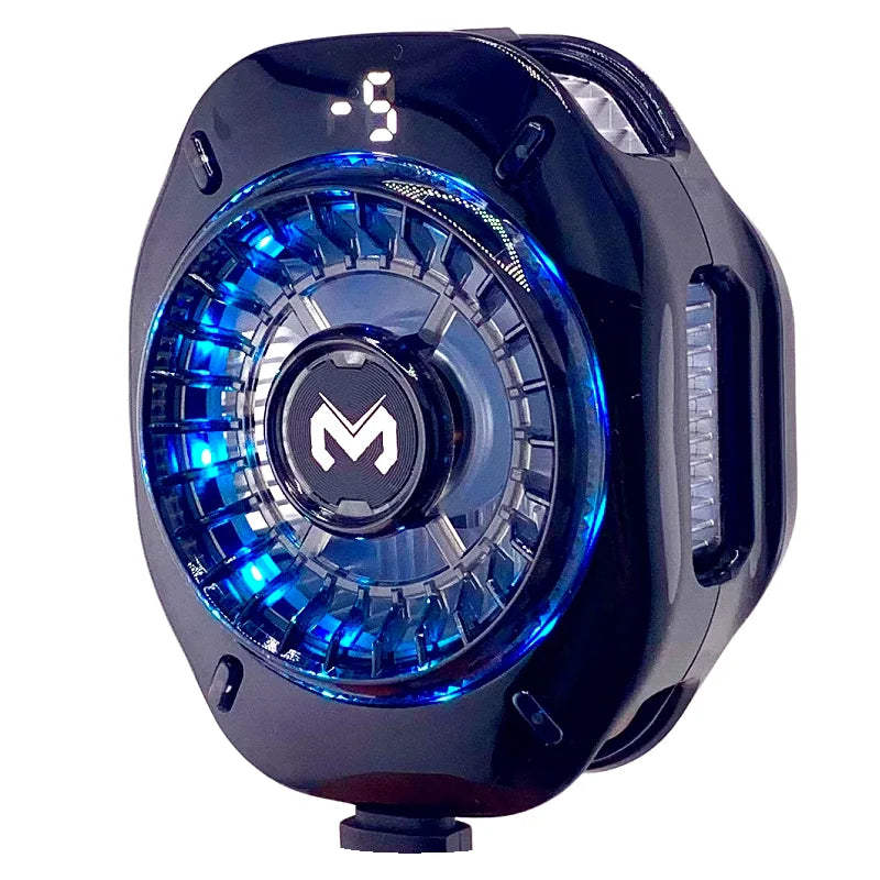 MEMO CX10 Semiconductor Phone Cooler with RGB Lights Magnetic Clip on Ice-Freezing Strong Cooling for Gaming & Live Streaming