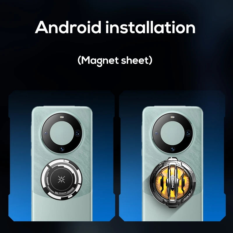 MEMO CX07 Magnetic/Back-clip 2 in 1 Mobile Phone Semiconductor Refrigerator Cooling Radiator for IPhone Android PUBG Game Cooler