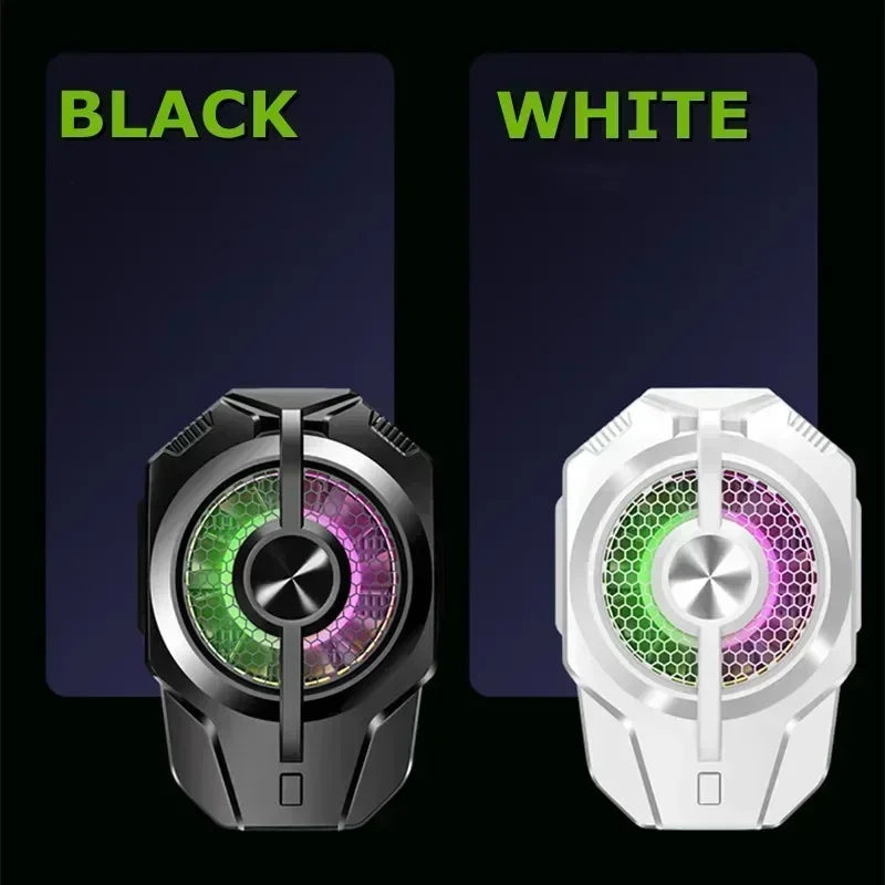 S21 Mobile Phone Magnetic Semiconductor Radiator Cooling Fan Cooler 5V/2A for IPhone IOS Android Gaming Accessories Game Cooler